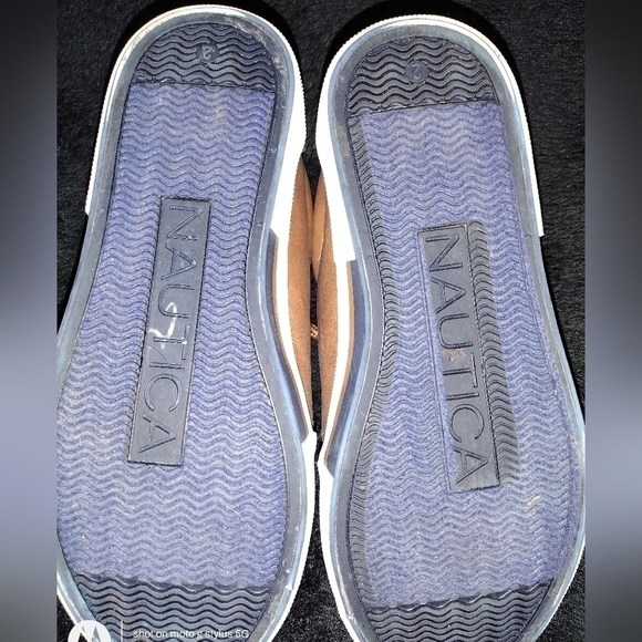 NAUTICA Kids Brown Sneakers Pre-own Sz2 - Picture 5 of 5